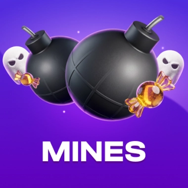 Mines Halloween game tile
