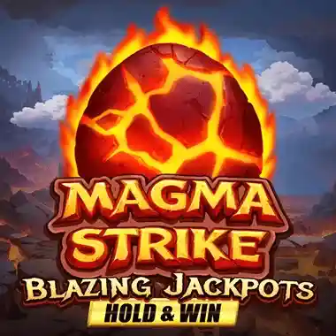 Magma Strike Blazing Jackpots game tile