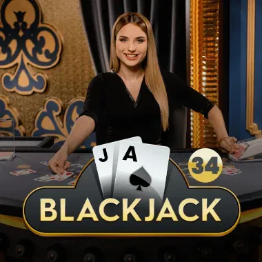 Blackjack 34 game tile